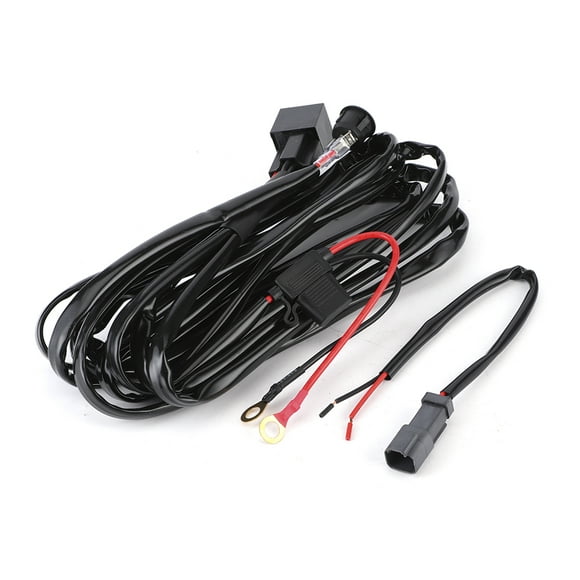 Work Light Switch Wiring Harness,12V/40A Waterproof Car Wiring Wiring Harness LED Light Wire Harness High Capacity