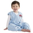 HALO Big Kids SleepSack Wearable Blanket, Microfleece, Blue Truck, 2T
