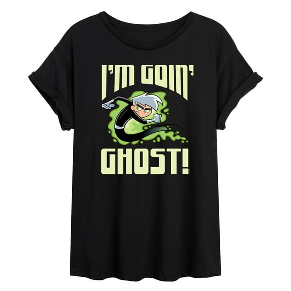 Danny Phantom - I'm Goin Ghost - Women's Oversized Graphic T-Shirt