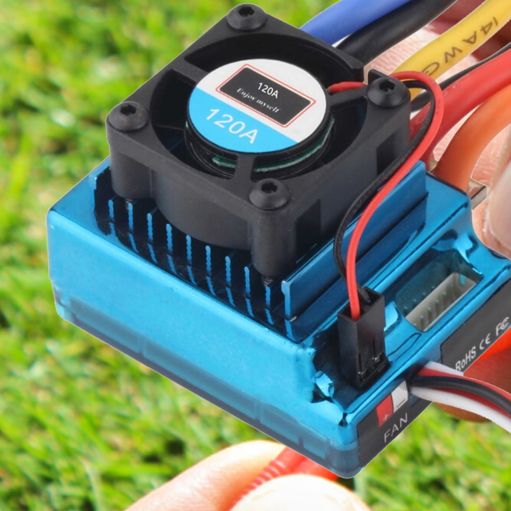 Keenso 120A ESC 120A RC Brushless ESC Programmable Étanche À La Keenso 120A ESC 120A RC Brushless ESC Programmable Étanche À La