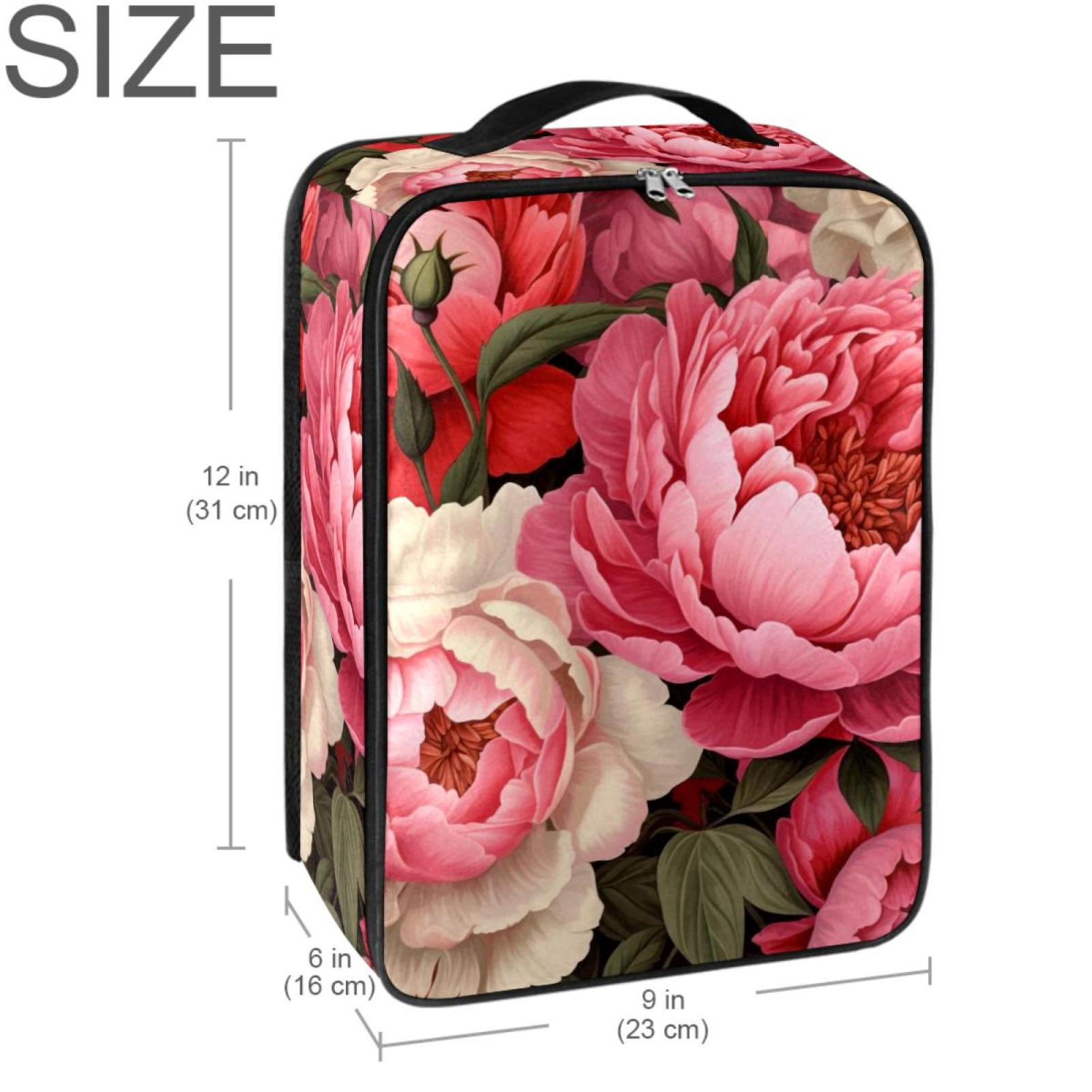 Peony Premium Polyester Shoe Organizer - Spacious Shoe Storage Box, 23x31cm/9x12in, Sturdy and Durable Construction - Ideal for Organizing and Your Shoes - Limited Stock! Order Now!