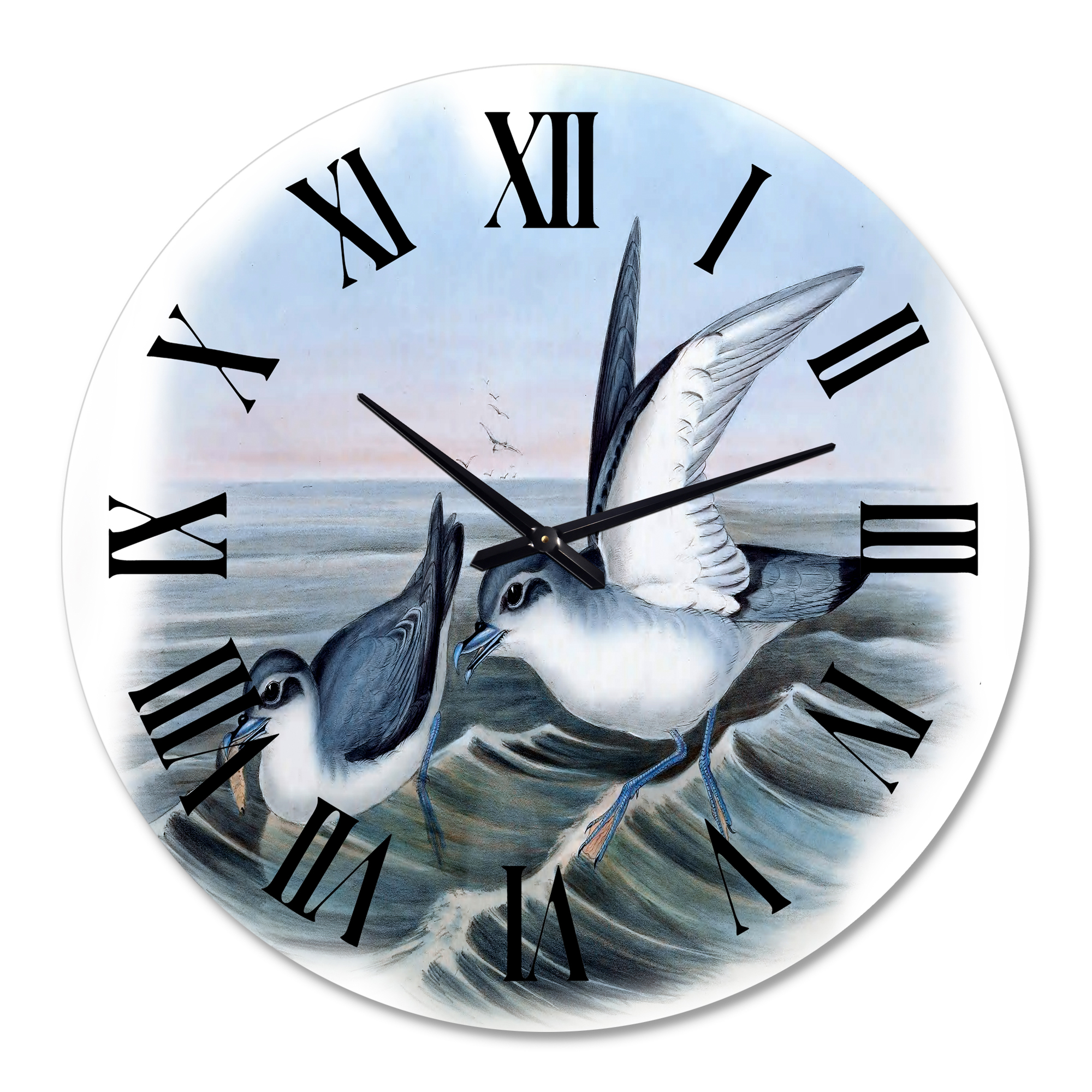 Designart 1 in Quartz Traditional Wall Clock