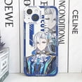 thumbnail image 5 of Funda Genshin Impact Furina Charlotte Neuvillette Lyney Wriothesley NAVIA para iPhone 15 Pro Max 14 Plus 13 Mini 12 11, cubierta suave, 5 of 5