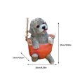 thumbnail image 2 of Inteprter Estatuilla de columpio de animales para el hogar, Patio, sala de estar, dormitorio, oficina, Hotel, colgante de resina, decoración, Jardín y Patio Tipo 9 Inteprter HA065529-09B, 2 of 6