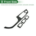 thumbnail image 5 of Unique Bargains Window Lift Switch Panel Trim Cover for BMW 3 Series E90 325i 328i 330i 335i 06-12 Front Rear Car Door Window Control Button Interior Accessories, 5 of 6