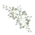 thumbnail image 2 of ERDOUY Bridal Flower Wedding Hair Pins Crystal Pearl Hair Combs Clips Headpiece Gold Wedding Hair Accessories Jewelry with Rhinestone for Brides Bridesmaids Women Girls (Gold), 2 of 2