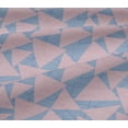 thumbnail image 5 of oneOone Viscose Jersey Fabric Rectangle & Triangle Geometric Fabric Prints By Yard 60 Inches Wide, 5 of 5