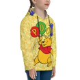 thumbnail image 4 of Winnie the Pooh Cute Youth Hoodie Long Sleeve Pullover Casual Sweatshirt Hooded Boys Girls, 4 of 9