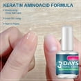 thumbnail image 4 of 3 Days Nail Care, Nail Repair for Damaged Nails, Keratin & Amino Acid Clear Nail Treatment Oil, Moisturizing and Conditioning, for Dry, Weak & Fragile Nails, 4 of 7