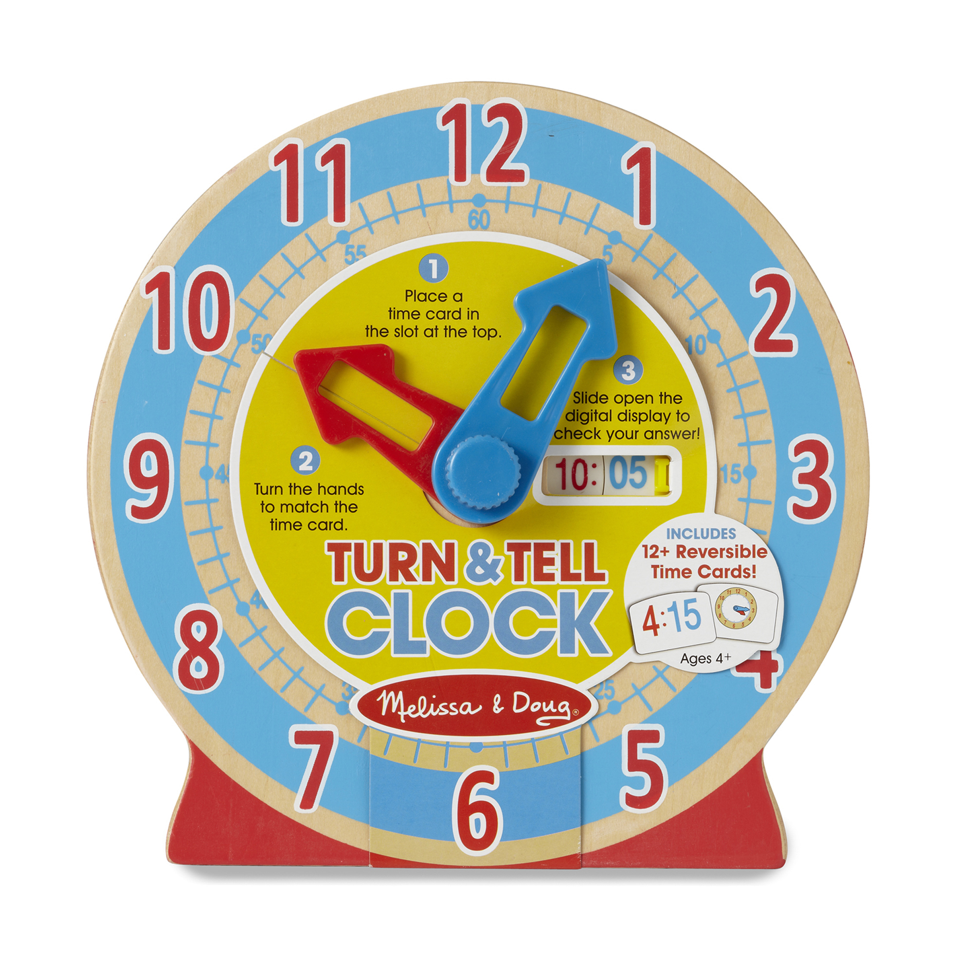 melissa & doug turn and tell clock
