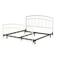 thumbnail image 4 of Hillsdale Furniture Julien Metal King Bed, Textured White, 4 of 6