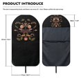 thumbnail image 7 of FUIALDOLG 1 Pack Car Seat Towel Cover Terry Cloth Seat Cover Easy Install, Compatible with Van Truck SUV Seat, Waterproof Dragonfly Floral Car Seat Cover, 7 of 7
