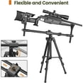 thumbnail image 7 of Trakiom Hunting Shooting Tripod with Dual Frame for R/ifle, 24-42.5'' Adjustable Height Hunting Tripod for Outdoors Ground Blinds, 7 of 7