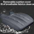 thumbnail image 4 of Ruroz Car Seat Cushion - Memory Foam Car Seat Pad - Sciatica & Lower Back Pain Relief - Car Seat Cushions for Driving - Road Trip Essentials for Drivers(Gray), 4 of 7