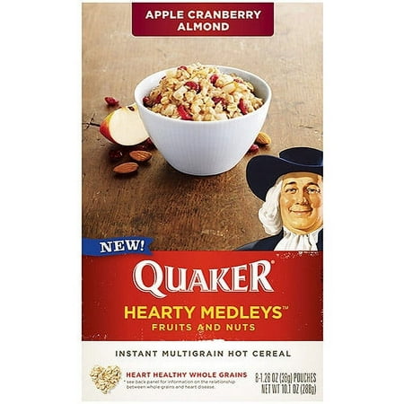 Quaker Iqo Oats Hearty Ap Cran Almon