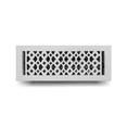thumbnail image 4 of Floor Vent Cover / Register 4” x 14” with Damper – Decorative Tudor Mushroom Design, Cast Aluminum, Powder Coated, Repaintable, Durable Handcrafted Metal for Floors, Walls & Ceilings (VR100), 4 of 10