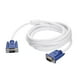 thumbnail image 1 of Cable VGA a VGA Uxcell, 5M/16.4ft VGA 3+4 macho a macho para computadora, proyector, 1 of 4