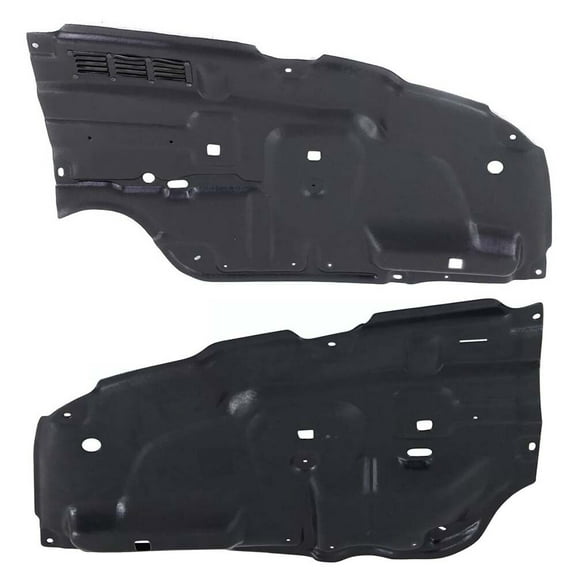 Front Engine Splash Shield Set For 2011-2012 Toyota Avalon 3.5L Under Cover