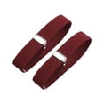thumbnail image 1 of kurtrusly 2 Pcs Mode Chemise pour Hommes Manches Élastiques Brassards Femmes Rouge, 1 of 8