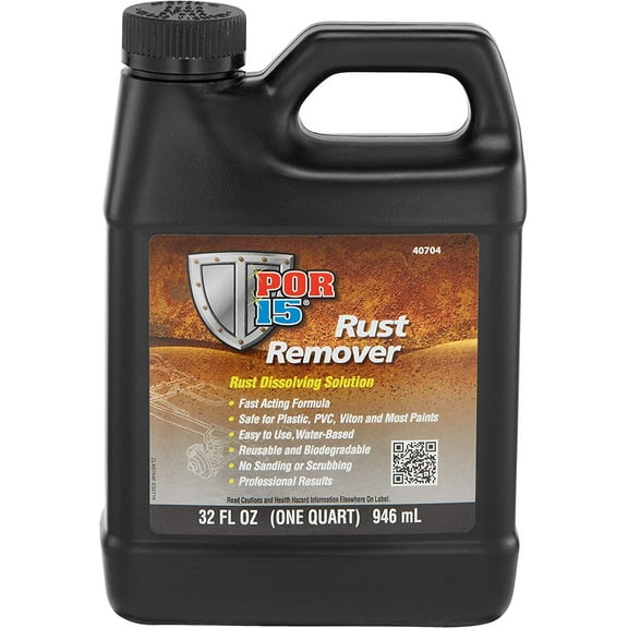 Rust Remover, Rust Dissolving , Reusable and Biodegradable, 32 Fluid Ounces