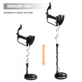 thumbnail image 4 of TIANXUN MD-4030P Waterproof Metal Detector Deep Sensitive Search Gold Digger Hunter Gold Metal Detector Black6.5'', 4 of 12