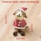 thumbnail image 1 of Adornos de Decoración Artesanal Xihbxyly Adornos de Resina Papá Noel, 1 of 2