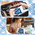 thumbnail image 4 of Bolsa de maquillaje Cosblank Cheer Teams Canvas, 20 unidades, azul, 4 of 6
