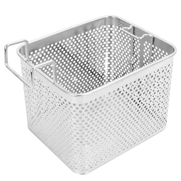 TABLZONE Stainless Steel Frying Basket with Handle for Kitchen Cooking, Deep Frying, and Convenient Storage