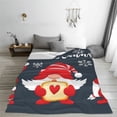 thumbnail image 5 of Pofeuu Cute Christmas Gnomes (2) Print Ultra-Soft Micro Fleece Blanket,for Bed Or Sofa,All Season Throw Blankets Flannel Blanket-40"x30", 5 of 7