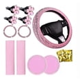 thumbnail image 1 of Funda Protector Cubre Volantes Universal Mujer Set Modelo Diamante Rosa, 1 of 4