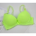 thumbnail image 6 of OGLCCG Push Up Underwire Bras for Women Seamless Full Coverage Padded Wireless Bra Solid Color Comfortable Everyday Bralette, 6 of 7