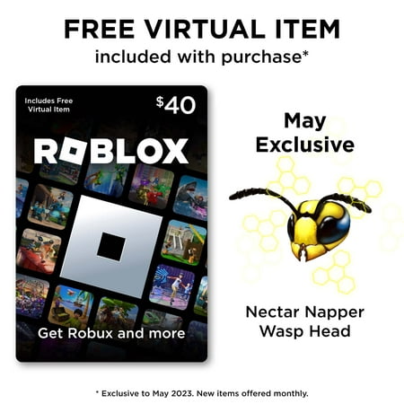Roblox $40 Digital Gift Card [Includes Exclusive Virtual Item] - [Digital]