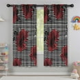 thumbnail image 5 of Blackout Kids Curtains,Pioneer Flower Floral Print Pattern Childrens Insulated Curtains Set Of 2,Bedroom Essentials,Toddler Room Decor 42"x63", 5 of 5