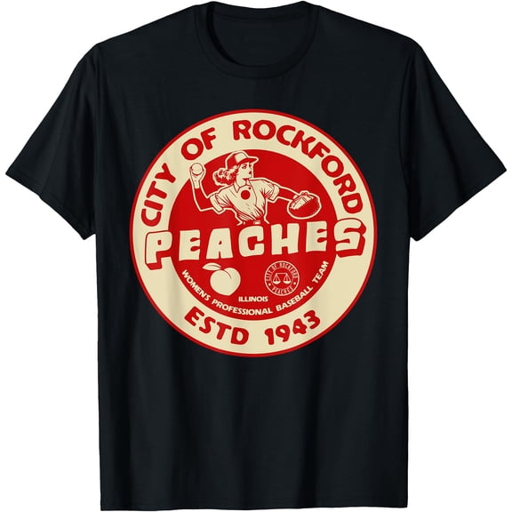 Rockford Peaches baseball 1943 T-Shirt, Unisex T-Shirt