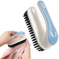 thumbnail image 5 of Soft Bristle Cleaning Brush - Short-Handled Laundry and Shoe Brush for Stains, Carpet Brush Cleaner, Household Scrubbing Brushes for Clothes, Sneaker, Bathroom and Countertops (Blue, 3PCS), 5 of 5