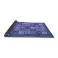 thumbnail image 2 of Ahgly Company Indoor Rectangle Abstract Blue Modern Area Rugs, 5' x 7', 2 of 4