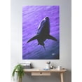thumbnail image 2 of Ragin Waters - Purple Poster Wall Art, Modern Wall Decor For Living Room Bedroom, 16x24 UNFRAMED, 2 of 3