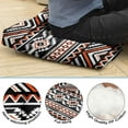 thumbnail image 3 of Boho Style Meditation Mat, Dutch Velvet Floor Pillow, Meditation Pillow for Sitting, Square Cushion for Yoga and Lounge, 22'' x 22'', 3 of 7