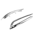 thumbnail image 3 of 1Pair Rear Bumper Protector Chrome Trim for F10 528i 535i, 3 of 5