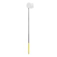 thumbnail image 1 of Retractable Aquarium Fishing Net Stainless Steel Portable Shrimp Net Round Yellow, 1 of 4