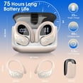 thumbnail image 2 of Auriculares inalámbricos Aptkdoe 75hrs Bluetooth 5.4 Headphone Sport, 2 of 7