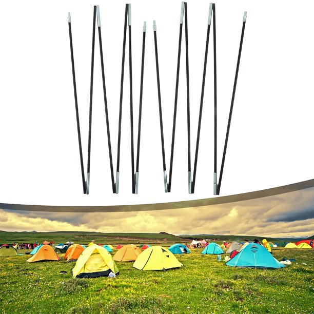 Poteaux De Tente De Remplacement En Aluminium, Poteau De Tente En Tige D Aluminium Pour La Randonn E En Camping En Plein Air