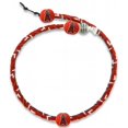 thumbnail image 1 of Los Angeles Angels Team Color Frozen Rope Baseball Necklace, 1 of 1