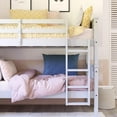 thumbnail image 5 of Better Homes & Gardens Flynn Twin Size Bunk Bed for Kids, Gray, 5 of 18