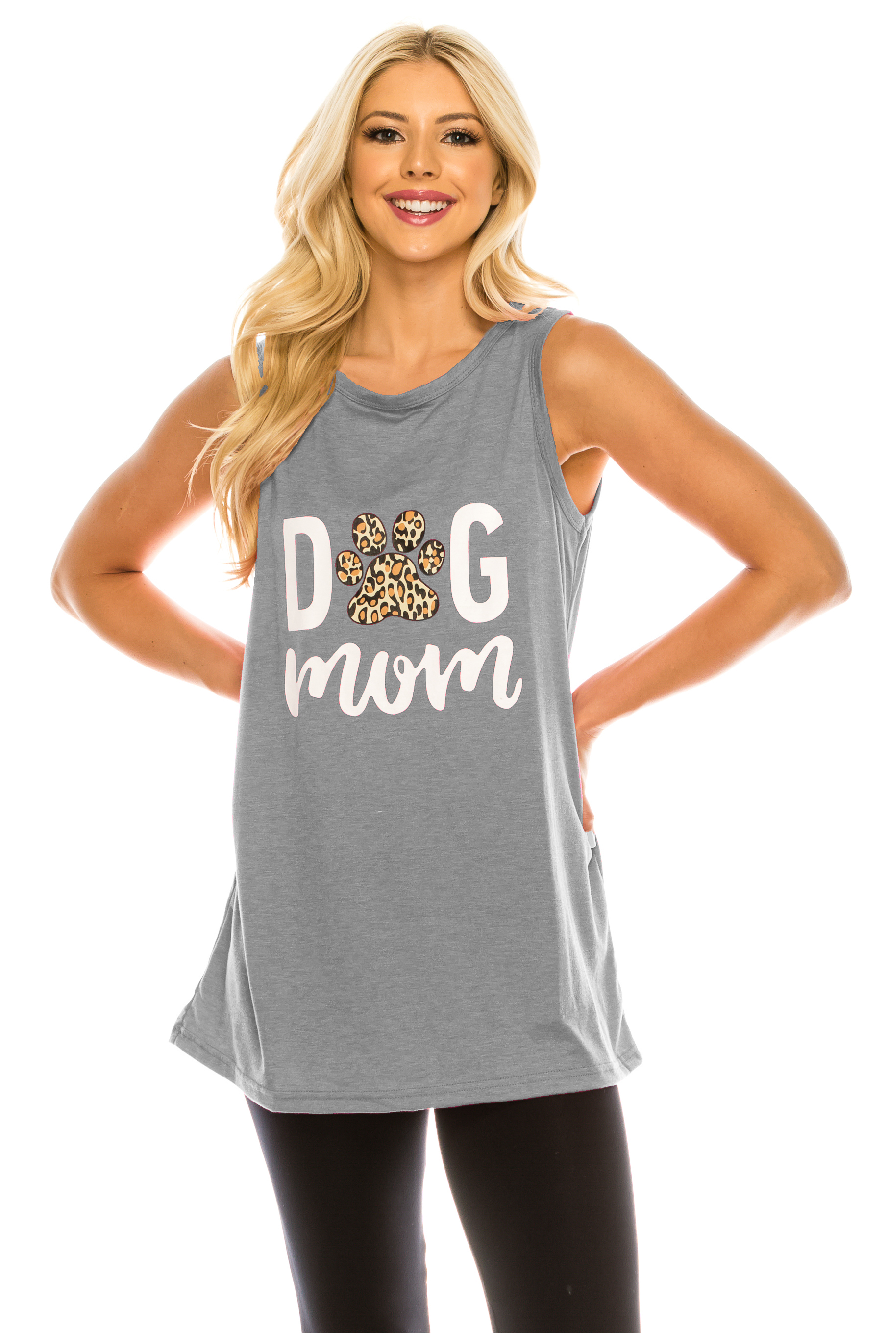 Haute Edition Women's Loose Fit Tank top. Plus size available