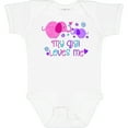 thumbnail image 3 of Inktastic My Gigi Loves Me Cute Elephants Boys or Girls Baby Bodysuit, 3 of 5