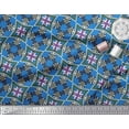 thumbnail image 2 of Soimoi Cotton Poplin Fabric Check & Geometric Print Fabric by The Yard 42 Inch Wide, 2 of 5