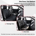 thumbnail image 3 of Car Seat Covers，Front Seat Covers, Driver's Cab, Fits 90% of Cars, Black 1 Pieces, 3 of 9