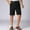 Black, variant on Njoeus Men's Flat Front Cargo Shorts Mens Relaxed Fitted Business Casual Work Dress Shorts Summer Lightweight Comfy Cotton Shorts with Pockets (No Belt（Available In Big & Tall) 2X 3X 4X 5X Clearance