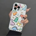 thumbnail image 2 of Cute Dinosaurs Clear Soft  for iPhone Case (Clear,iPhone 14 Plus), 2 of 5